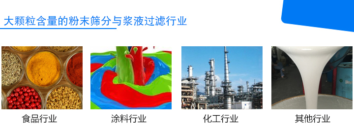 液體過濾篩適用行業